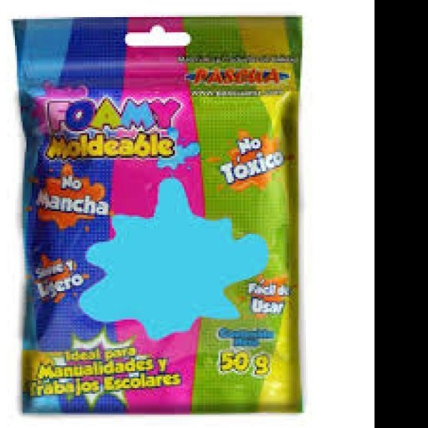 FOAMY MOLDEABLE 50G. AZUL CIELO E.10 C.200